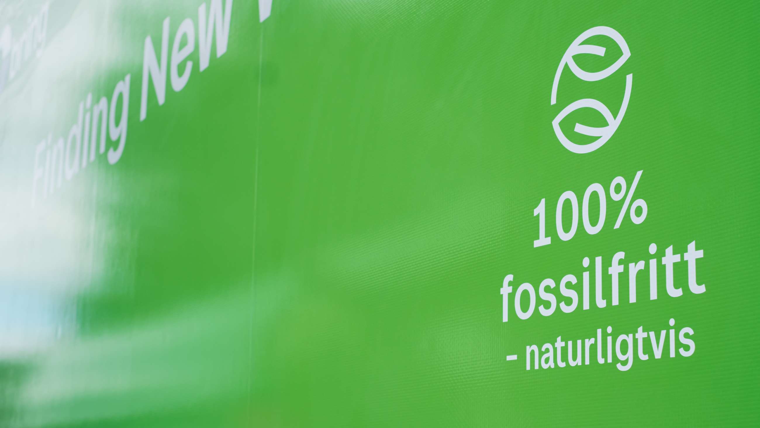 Miljømerket Bring-lastebil: «100 % fossilfritt – naturligvis»